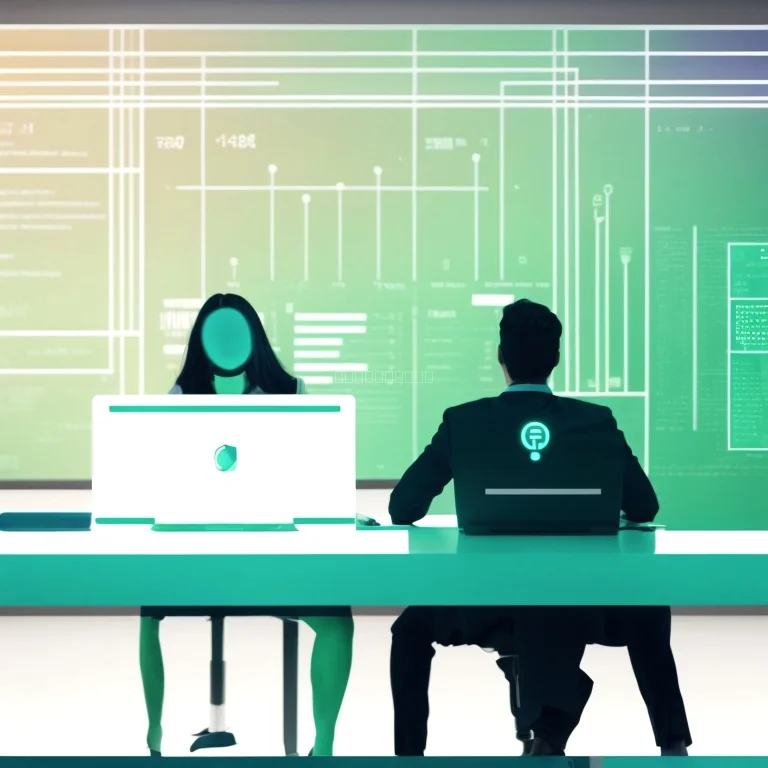 Persone che seguono un corso di sicurezza informatica